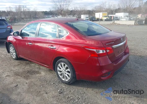 2017 Nissan Sentra Sv from USA, damaged, VIN 3N1AB7AP3HY385576